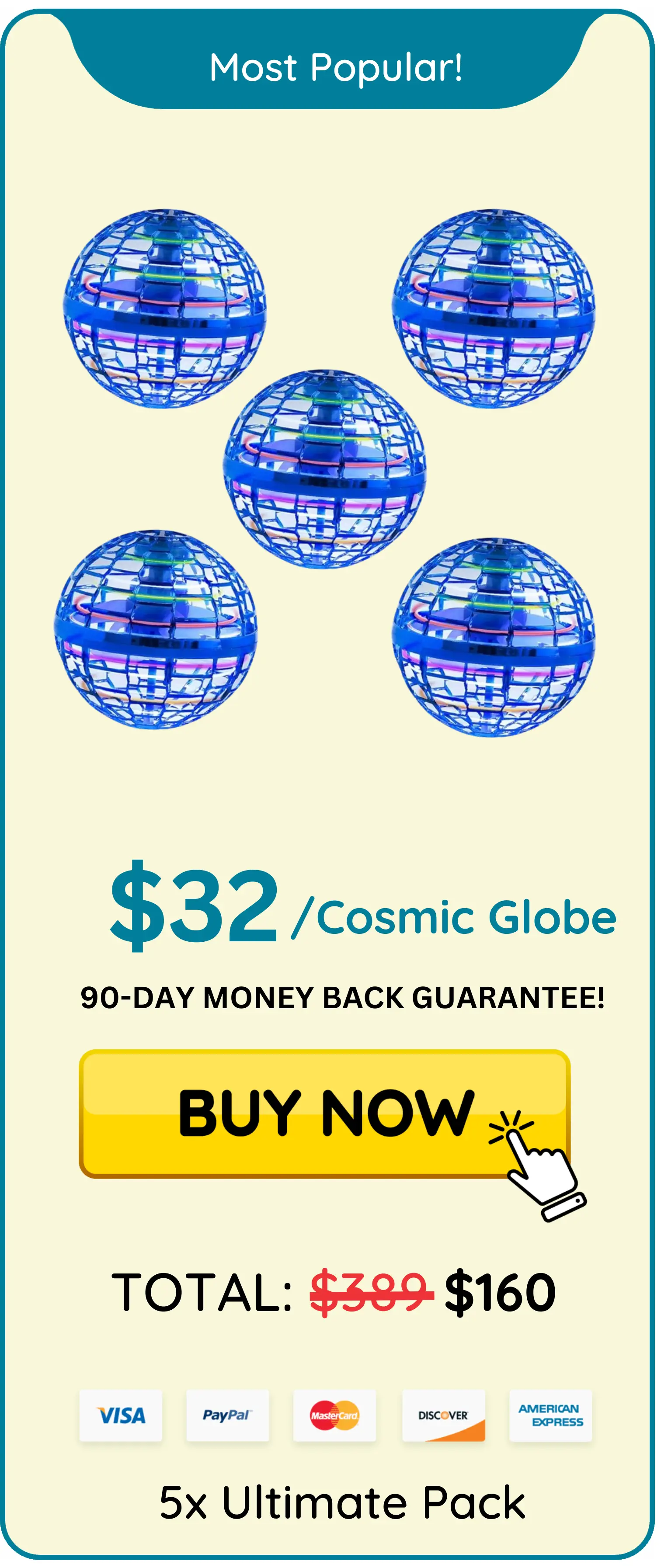 cosmic globe packages -2