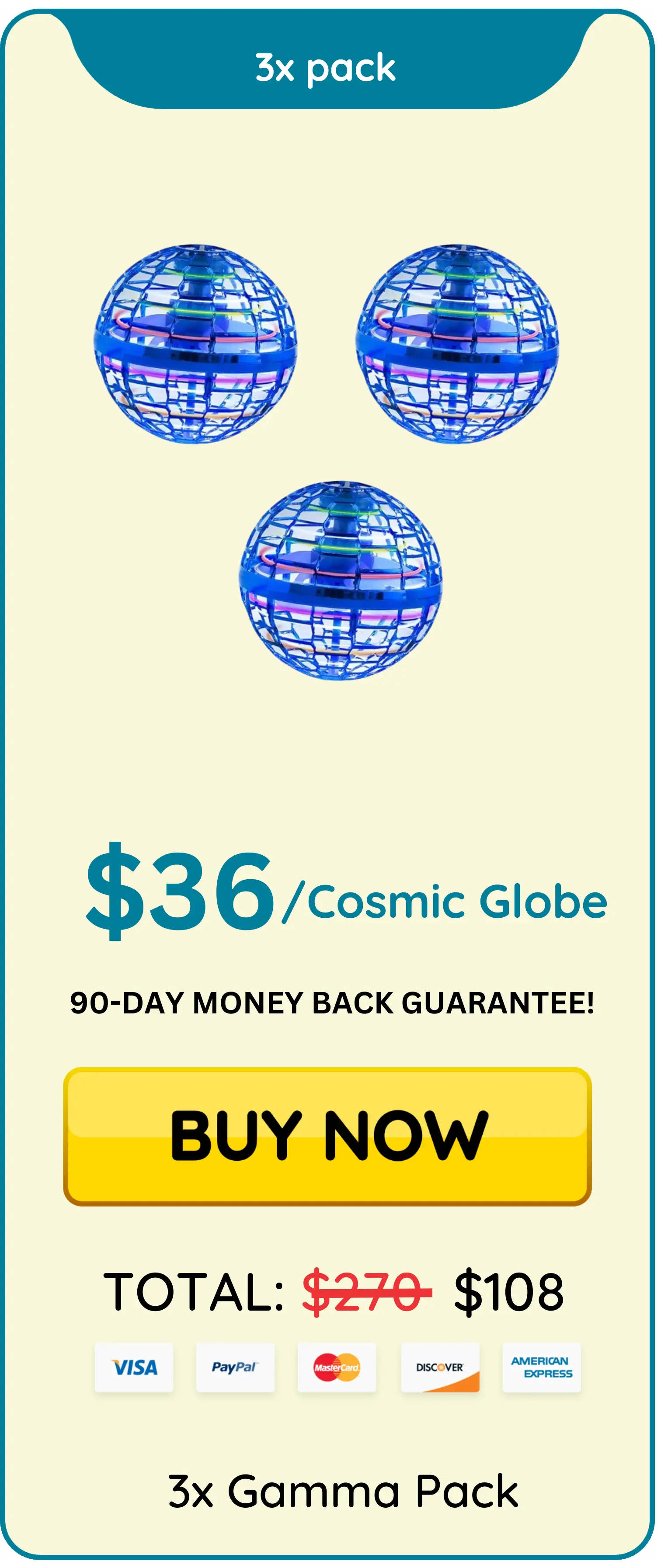 cosmic globe packages -5